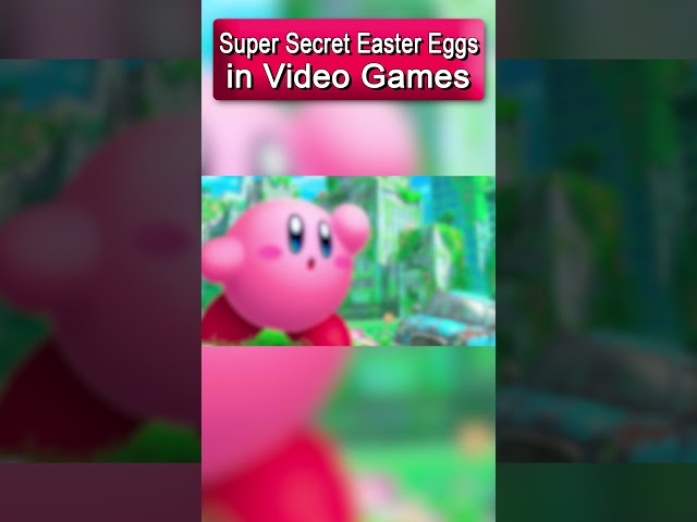 Kirby and the Forgotten Land Clock Easter Egg - The Easter Egg Hunter #gamingeastereggs