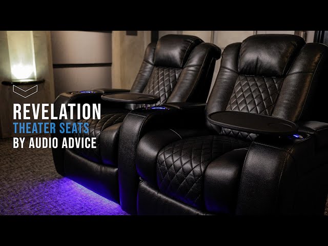 AFFORDABLE Theater Seats with LUXURY Features! Revelation Theater Seating by Audio Advice