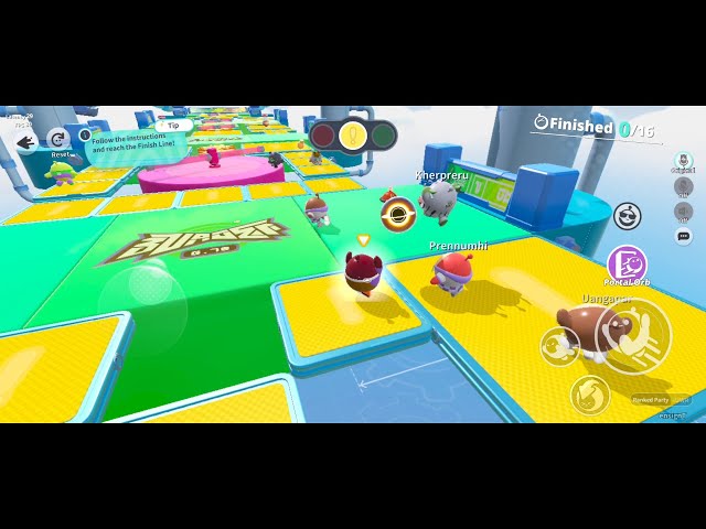 Eggy Party (by Exptional Global) - free competitive action game for Android and iOS - gameplay.