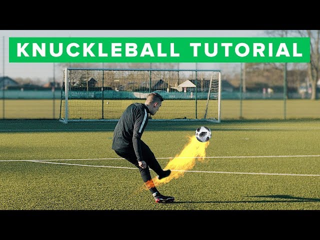How to shoot a knuckleball | Learn CR7 free kick