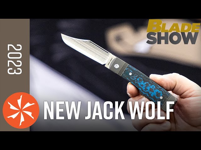 New Jack Wolf Knives at Blade Show 2023 - KnifeCenter.com