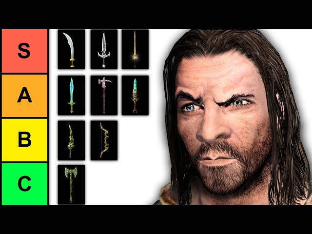 Ranking Every Unique Weapon In Skyrim