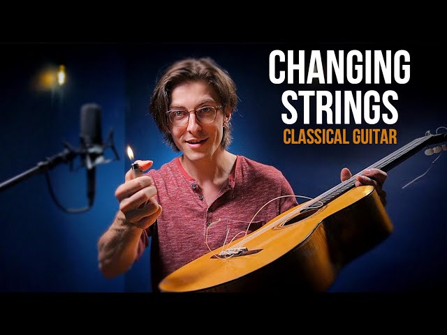 GUITAR TIP: Restringing a classical guitar