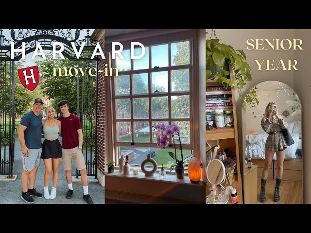 HARVARD SENIOR YEAR MOVE-IN VLOG | 2022