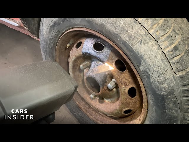 How Laser Cleaning Deep Cleans 40 Years Of Rust On Cars | Insider Cars