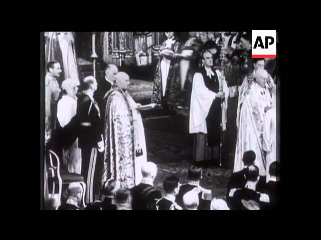 Wedding of the Duke of Kent (Prince George) To Princess Marina