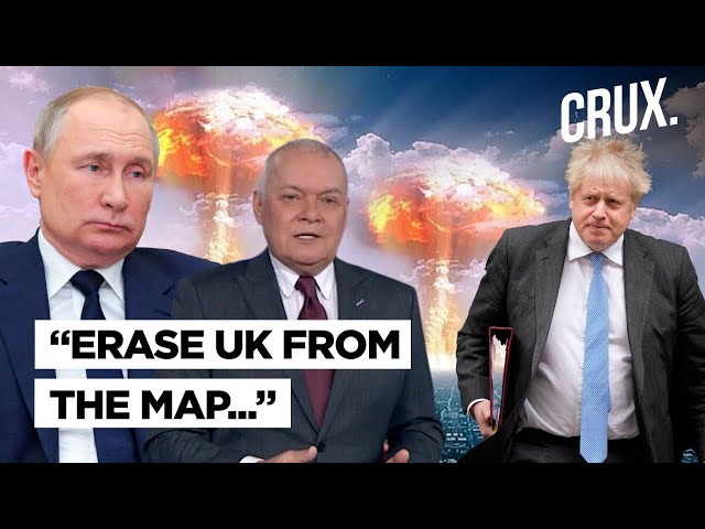 Putin’s ‘Chief Propagandist’ Calls For Nuke Attack On UK; MI5 Warns Against Saboteurs l Ukraine War