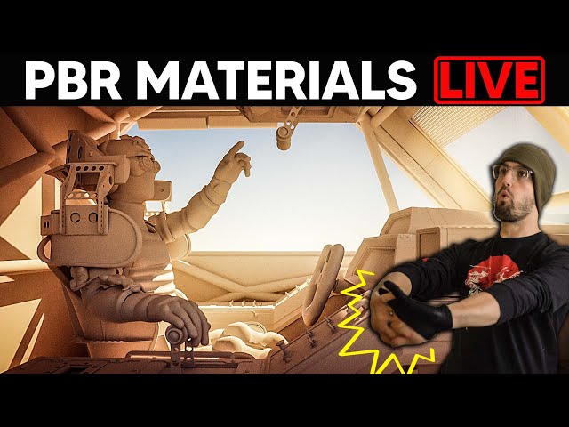 Custom PBR Materials and Surface Imperfections | INFINITE JOURNEYS Challenge