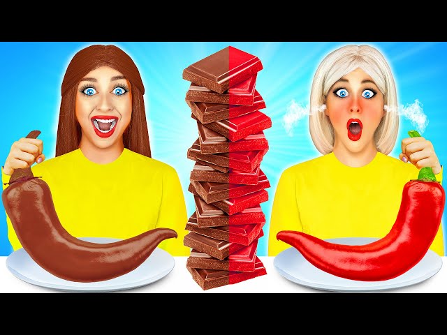 Čokolada Protiv Prave Hrane Izazov #2 Multi DO Challenge