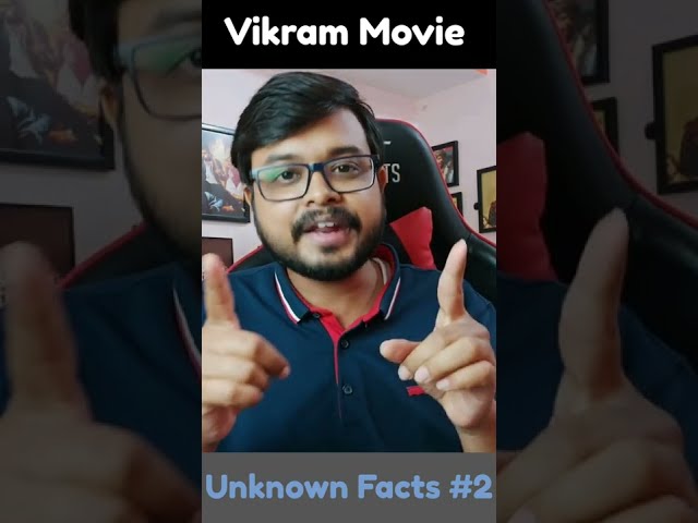Vikram Movie Unknown Facts #2 | Hindi | Kamal Haasan