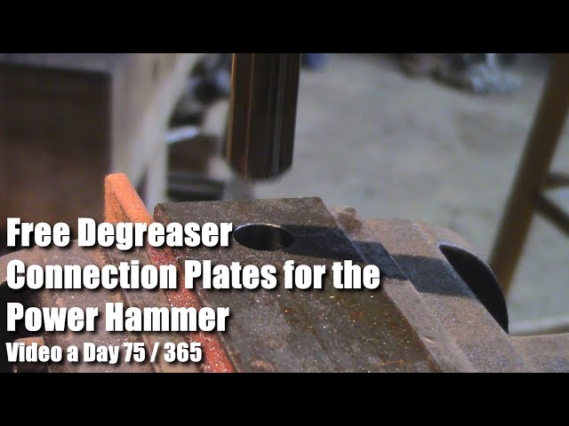 Free Degreaser Connection Plates for the Power Hammer Video a Day 75 of 365
