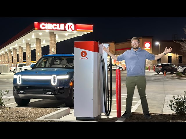 These Are The Charging Stations I Want! Visiting The Circle K DC Fast Charge Test Location