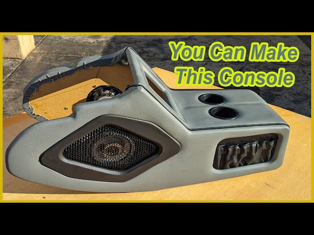 Make a Center Console from Scratch and add a Metal Mesh