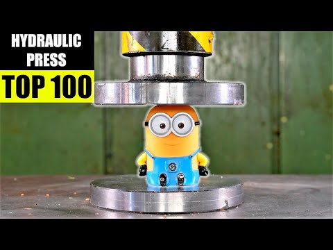 Top 100 Best Hydraulic Press Moments VOL 11 | Satisfying Crushing Compilation