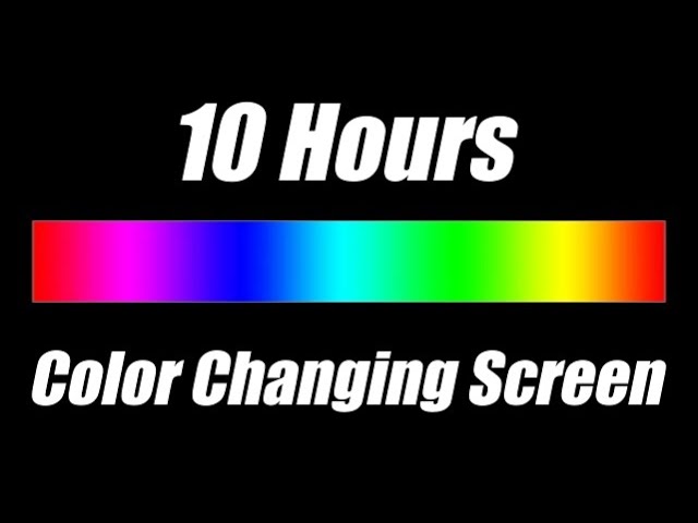 Color Changing Screen - Mood Led Lights [10 Hours]