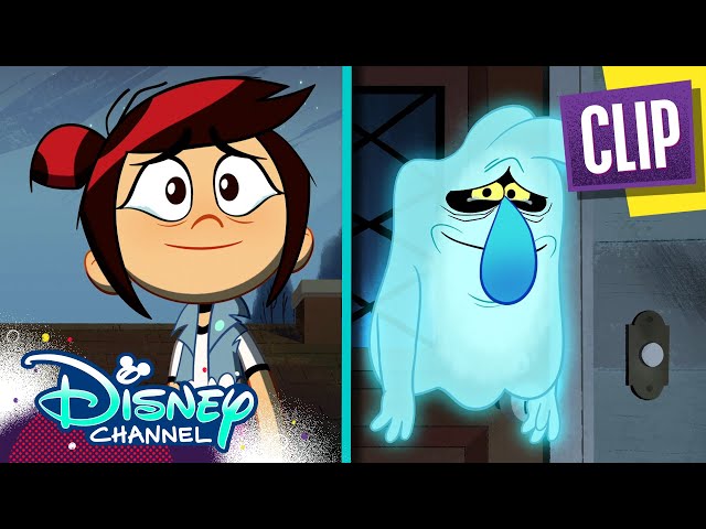 Molly Says Goodbye To Scratch | The Ghost and Molly McGee | @disneychannel