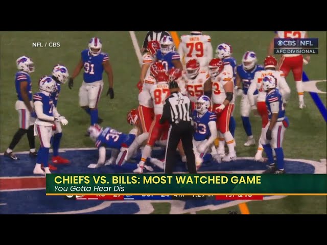 Chiefs vs. Bills: Most watched divisional playoff game