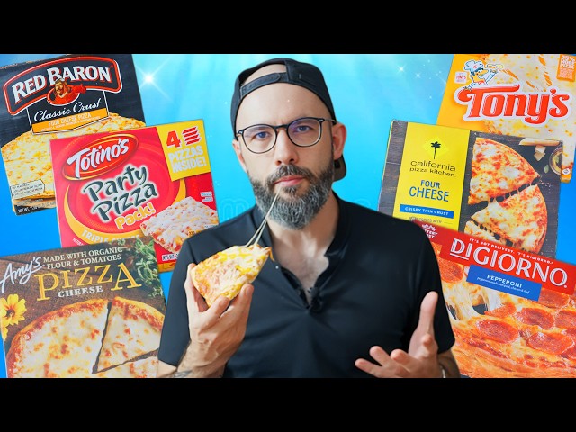 Ranking 14 Frozen Pizzas  | Ranked with Babish