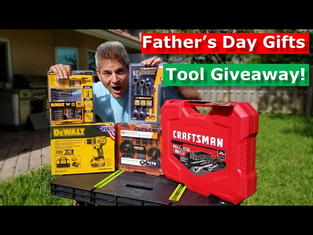 🔨 Father's Day Gifts | FREE TOOL GIVEAWAY, 30 Tools