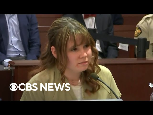"Rust" armorer Hannah Gutierrez-Reed makes statement at her sentencing