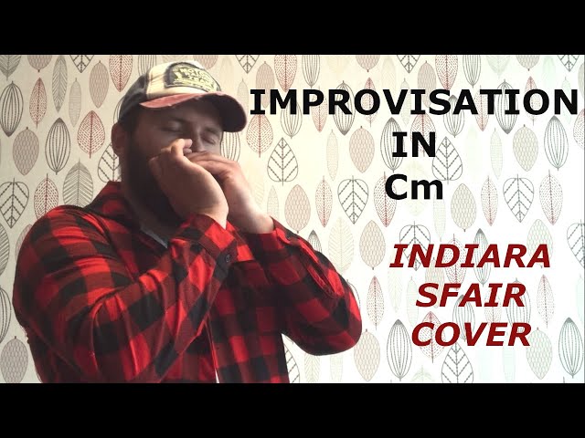 Improvisation in Cm | Indiara Sfair (harmonica cover)