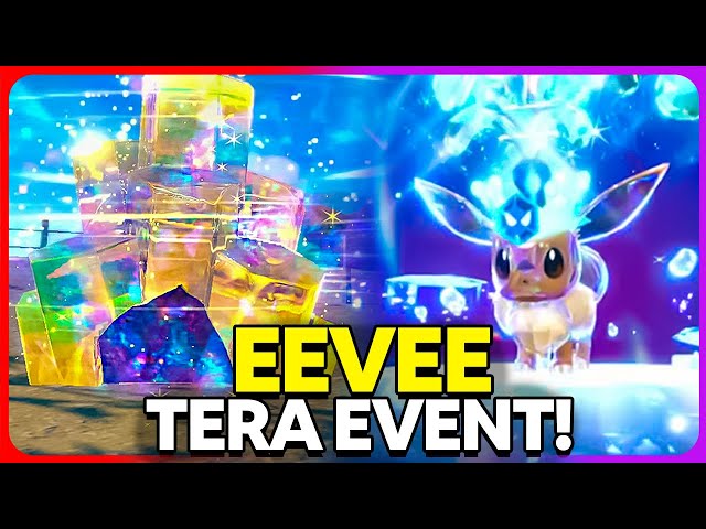 All 18 EEVEE Spotlight Tera Raid Battle EVENT in Pokemon Scarlet & Violet
