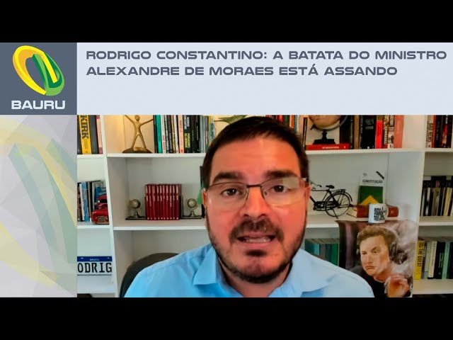 Rodrigo Constantino: A batata do ministro Alexandre de Moraes está assando