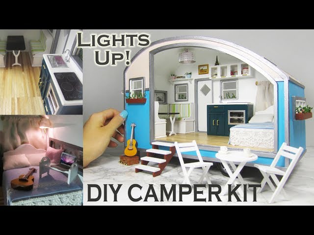 DIY Caravan Dollhouse Kit (with a modern spin!)