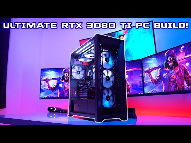 EPIC $3500 RTX 3080 TI Gaming PC BUILD! 7000X / H170i (Benchmarks)