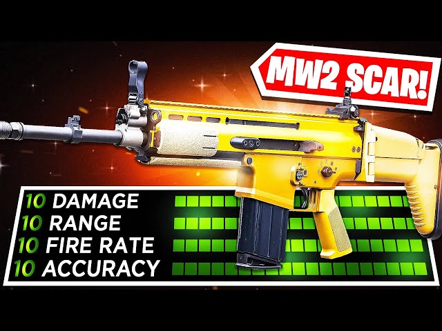 DID THE MW2 SCAR GET A SECERT BUFF IN WARZONE!?!?