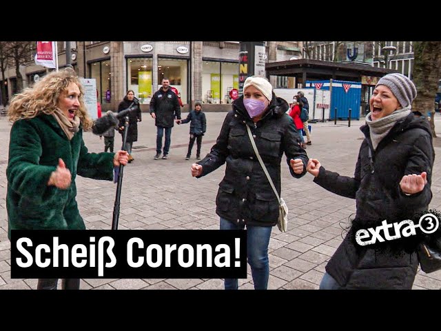 Pandemie der Pöbler: Verhärtung während Corona | extra 3 | NDR