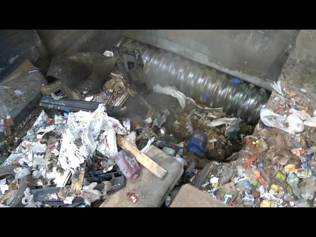 BMH Technology - linia rozdrabniająca odpady (waste shredding line)