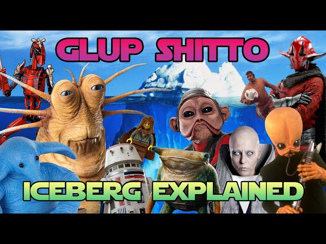 Weird Star Wars Characters Iceberg Explained