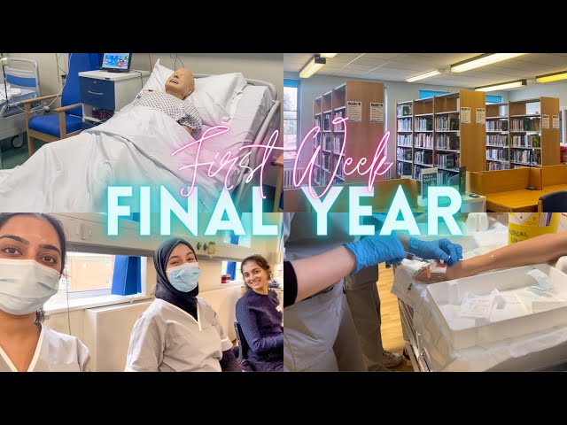 First Week Of FINAL YEAR In Medical School | Week In The Life Of A Final Year Medical Student Vlog