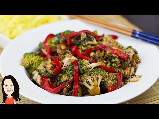 No Cook Asian Vegetable Stir Fry - Easy Self Saucing Recipe!