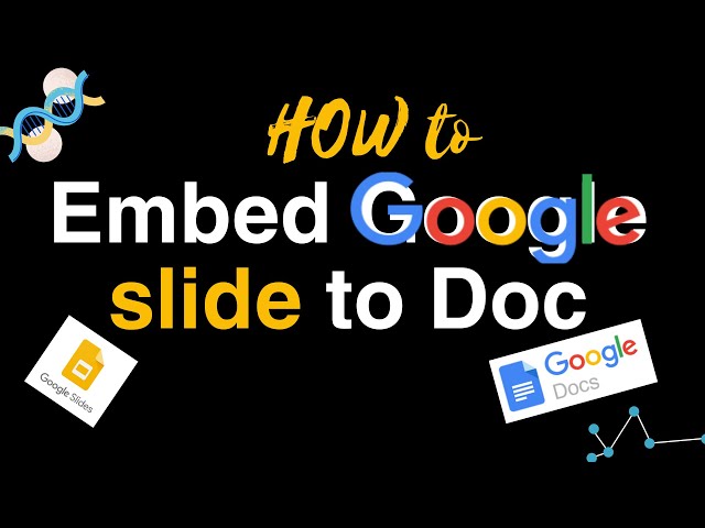 How to Embed Google Slide into Google Doc | Link Google Slide into Google Doc