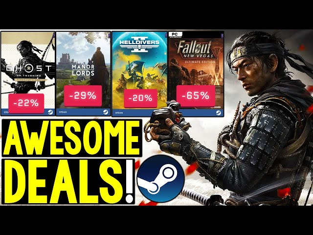 TONS OF AWESOME STEAM PC GAME DEALS RIGHT NOW - NEW GAMES CHEAP!