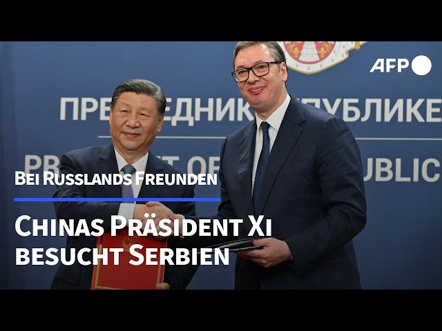 Chinesischer Staatschef Xi Jinping besucht Serbien | AFP