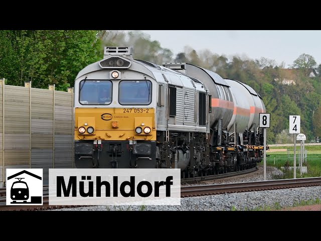 Zugverkehr rund ums Dieselparadies Mühldorf