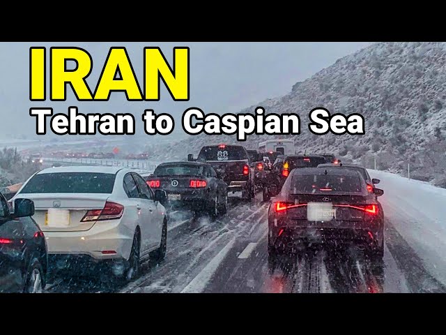 IRAN 2023 - Driving Tehran To Caspian Sea ایران