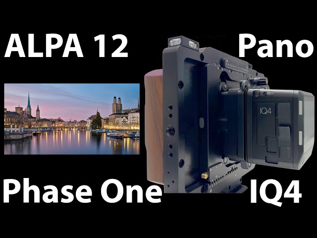 Phase One IQ4 on Alpa 12 Pano | THE Best for Panorama Stitching