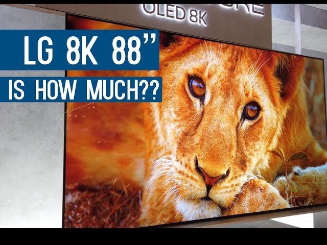 LG 88 Inch OLED 8K Z9 & LG 75 Inch 8K NANO CELL Price & Release Info
