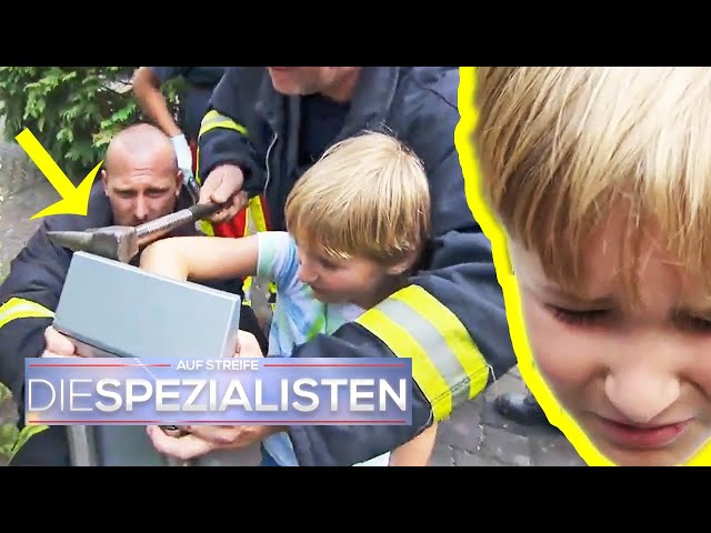 Moritz hat sich seine Hand im Briefkasten eingeklemmt! | Die Spezialisten | SAT.1