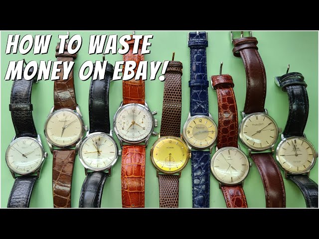How to waste money on eBay!