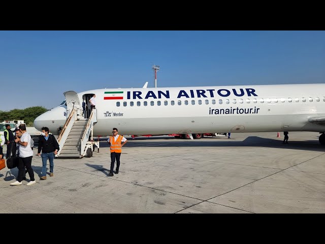 Iran Airtour "Mad Dog" MD-82 | Flight from Tehran to Bandar Abbas