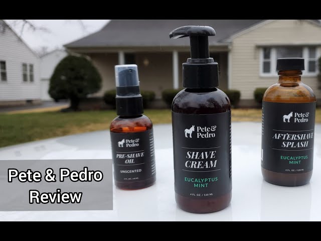 Pete and Pedro Shaving Products Review | Shaving A Bald Head Tutorial