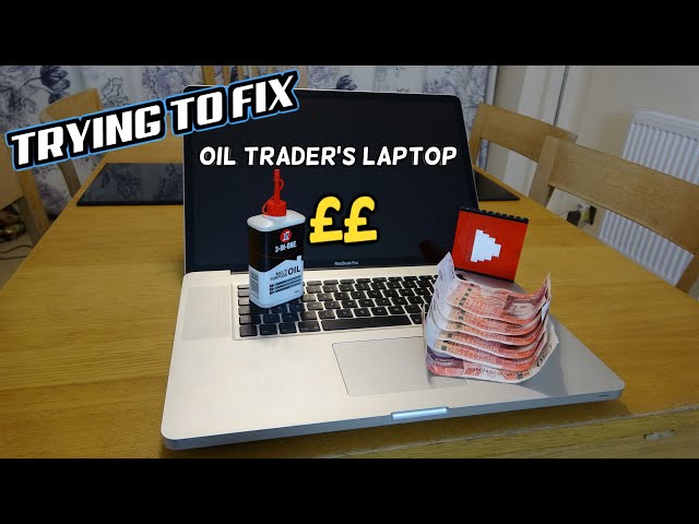Trying to FIX an OIL TRADER'S Apple MacBook 17" - Common Fault