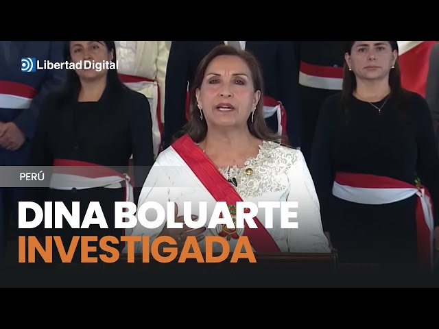 Dina Boluarte investigada por presunta corrupción en Perú