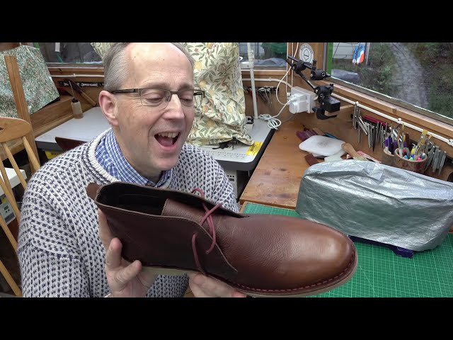 Easy Shoemaking Part 2, Desert Chukka Boot Teardown To See How Its Constructed