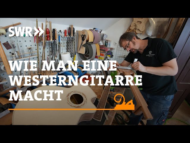 How to build an acoustic guitar | SWR Handwerkskunst